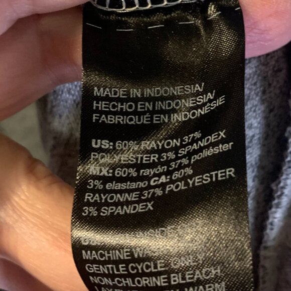 Chico's Women's Leopard Print Cardigan Sz 20 22 Gray Tunic Lightweight Pockets - Picture 6 of 7